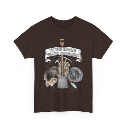 Roseville Rock Rollers | Member Design | Unisex Heavy Cotton Tee