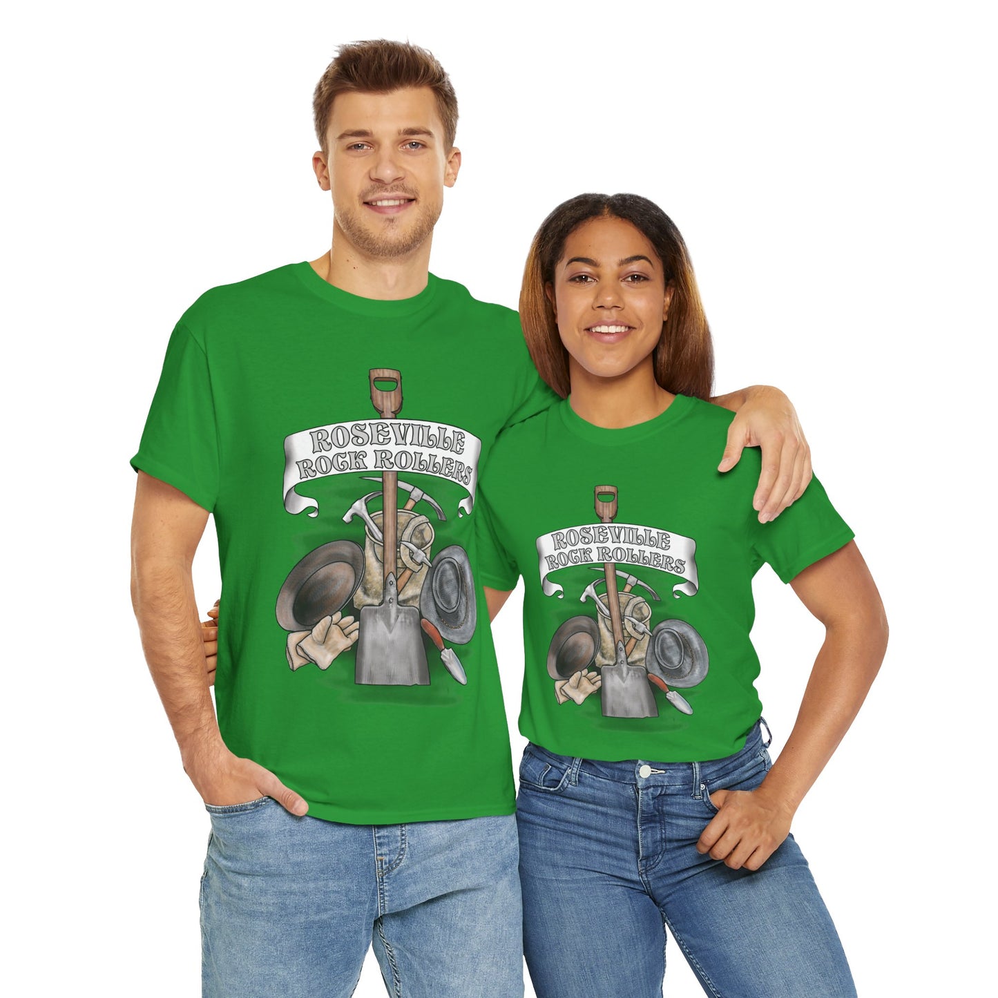Roseville Rock Rollers | Member Design | Unisex Heavy Cotton Tee