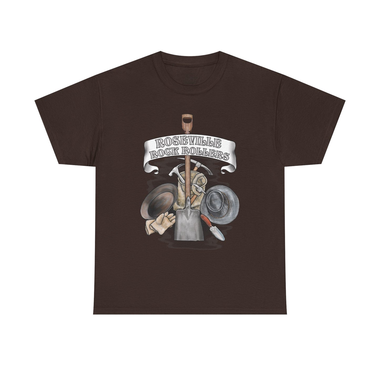 Roseville Rock Rollers | Member Design | Unisex Heavy Cotton Tee